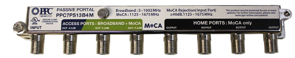 MoCA passive 7 port