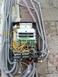 cable installations aesthetics