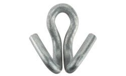 Aerial Drop Hardware Drop Wire Hook Rams Horn 30-01732 Aerial Drop Hardware Drop Wire Hook Rams Horn 30-01732